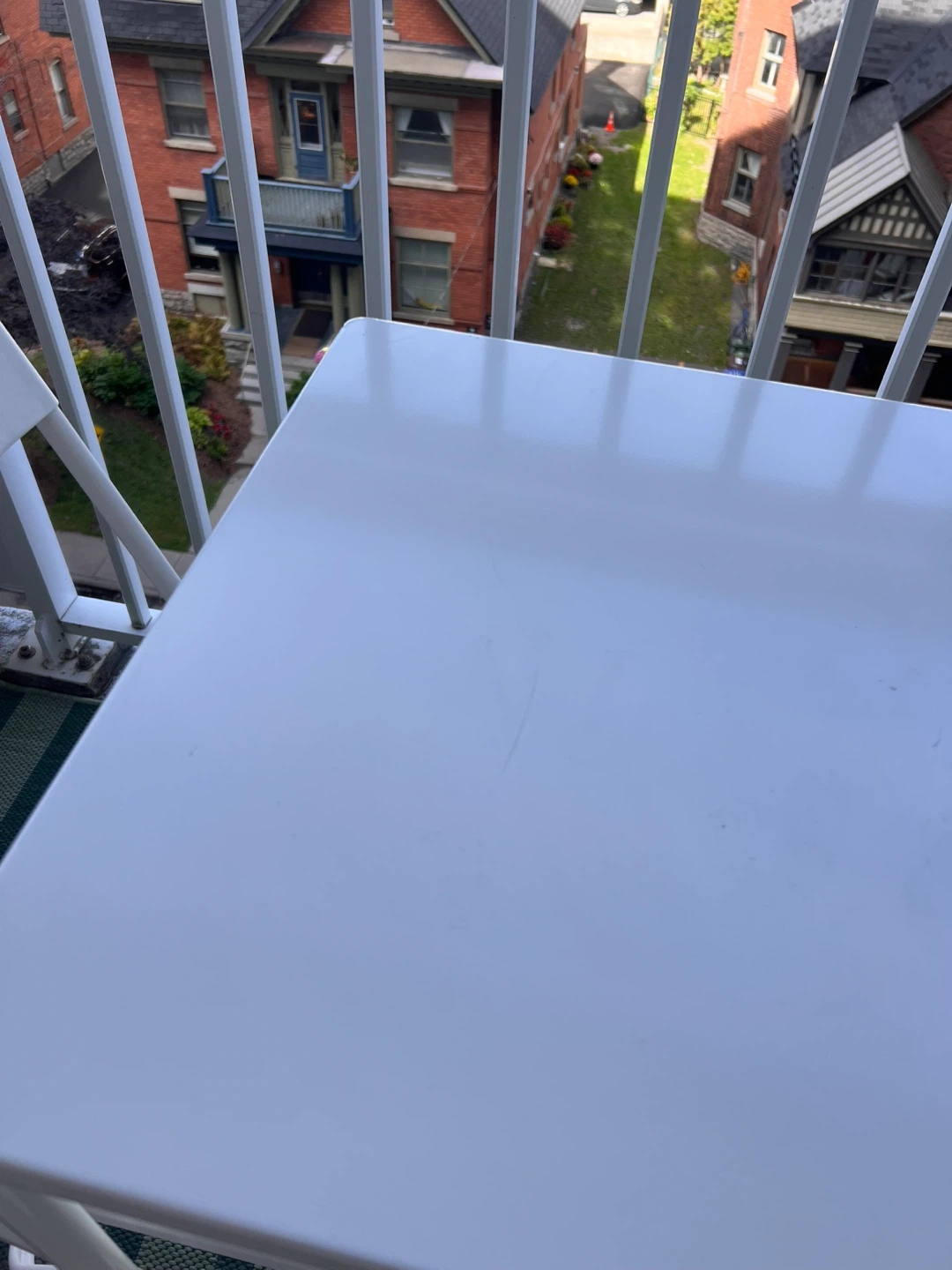 IKEA Fejan Table and Two Chairs Balcony Set - photo 2
