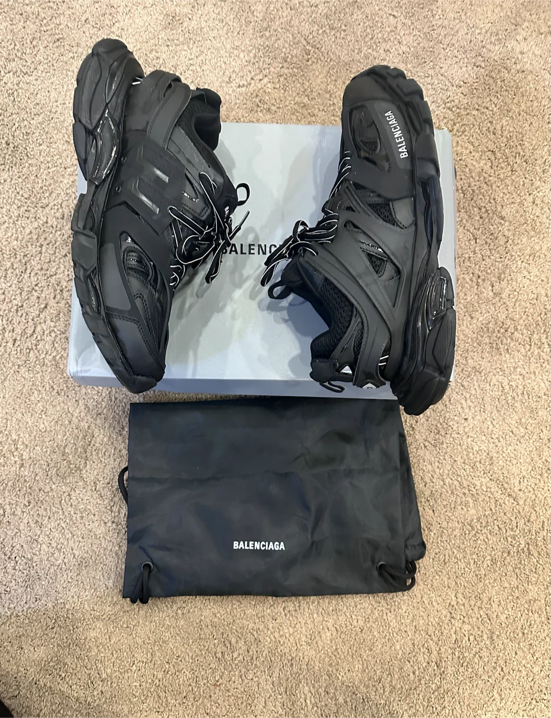 Balenciaga Track Sneakers Black