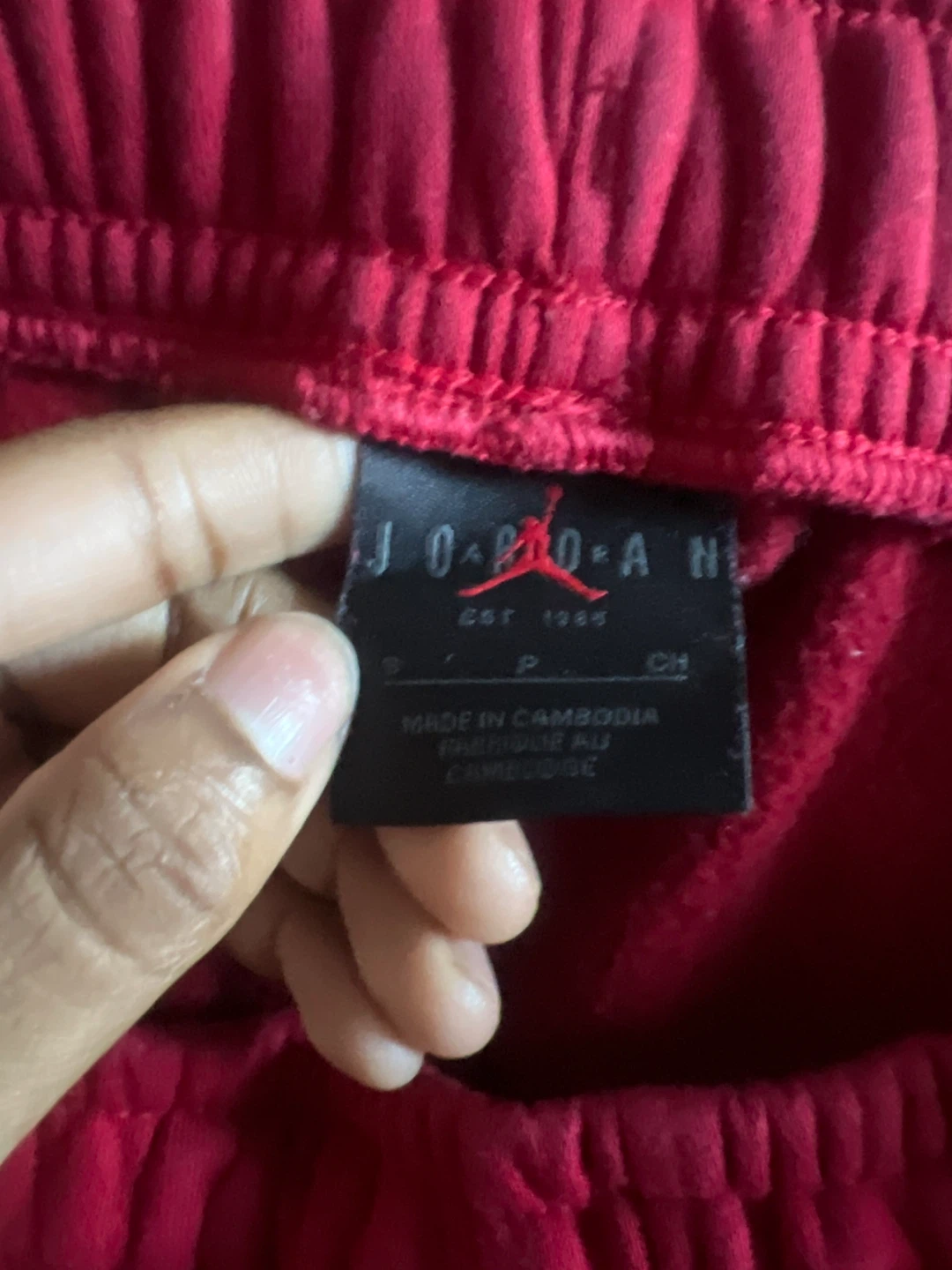 Jordan Red Sweatpants - photo 3
