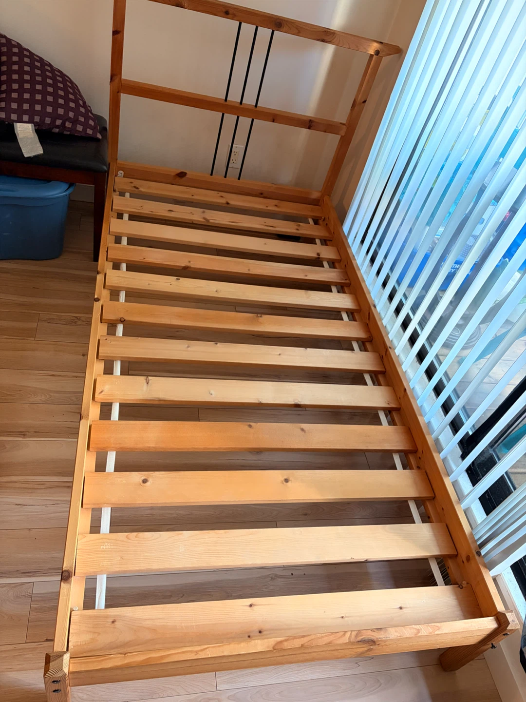IKEA Bed + Folding Mattress