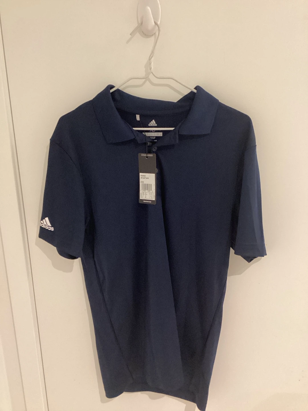 Adidas Navy Golf Polo Shirt