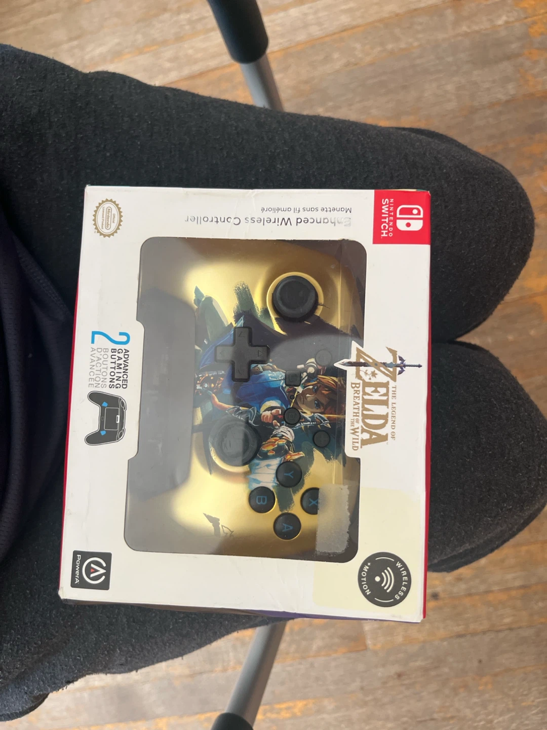 PowerA Zelda Breath of the Wild Nintendo Switch Controller