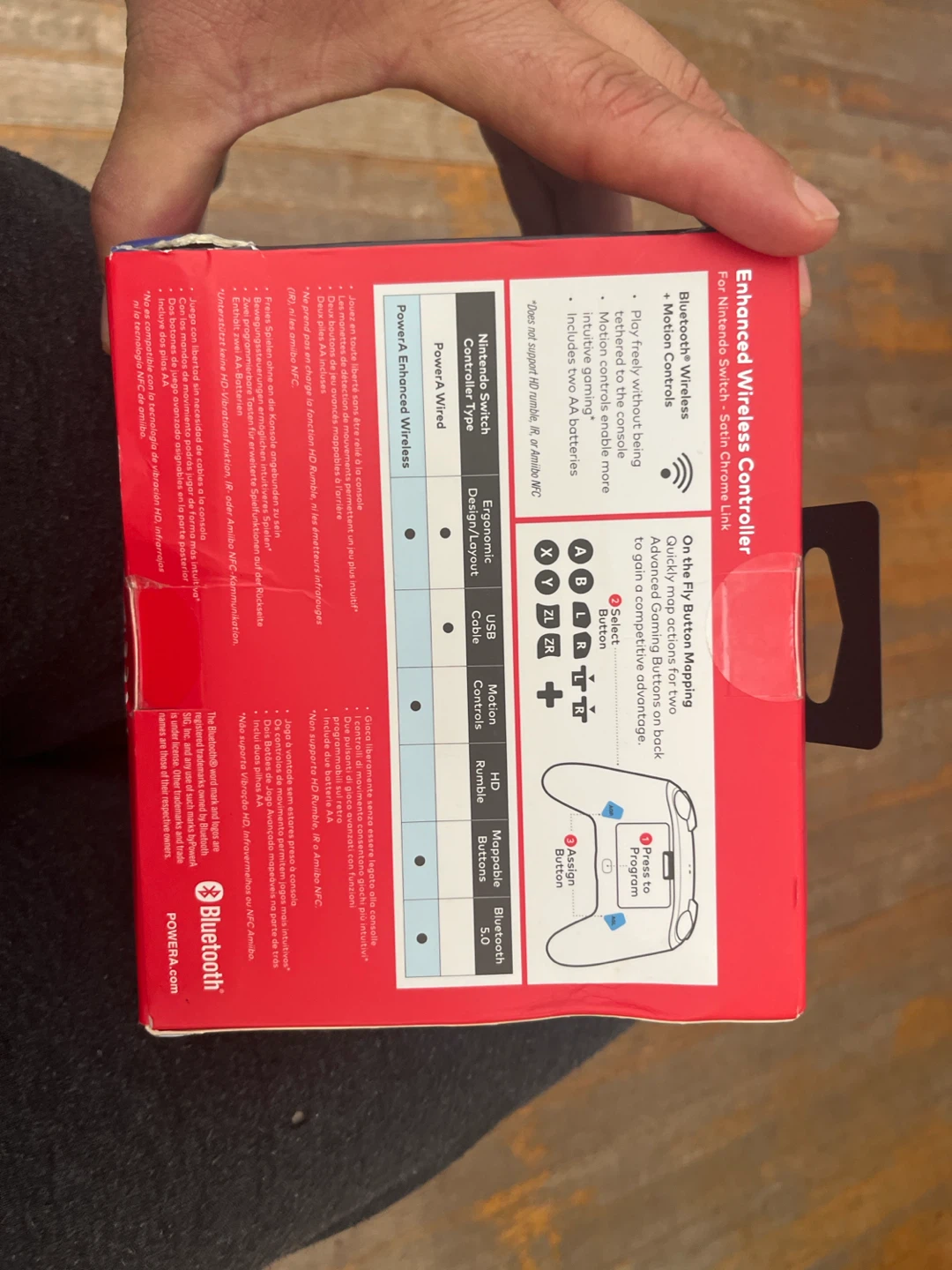 PowerA Zelda Breath of the Wild Nintendo Switch Controller - photo 3
