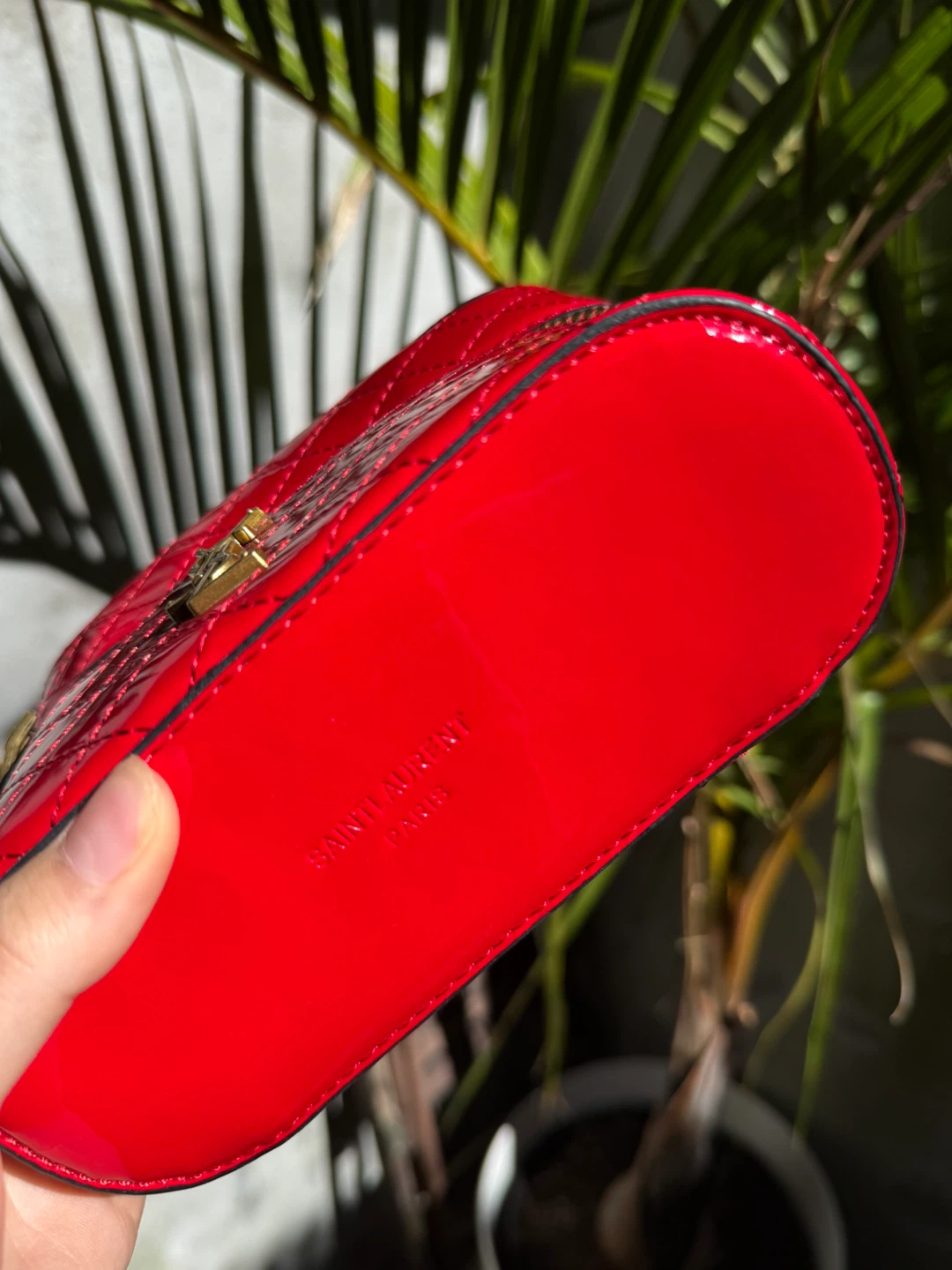 Saint Laurent YSL Quilted Vanity Case - photo 4