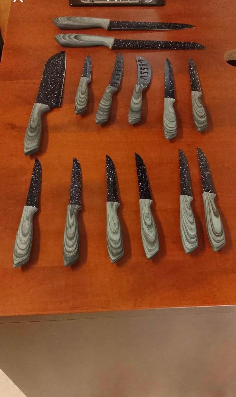 Dockorio Kitchen Knife Set with Block - photo 2