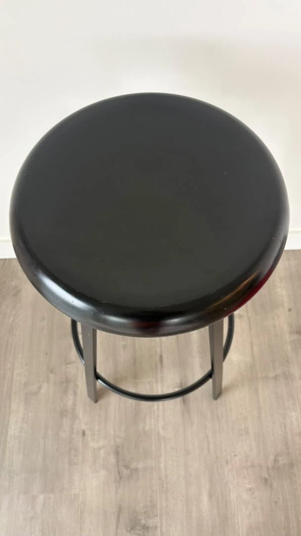 Adjustable Metal Bar Stool - photo 3