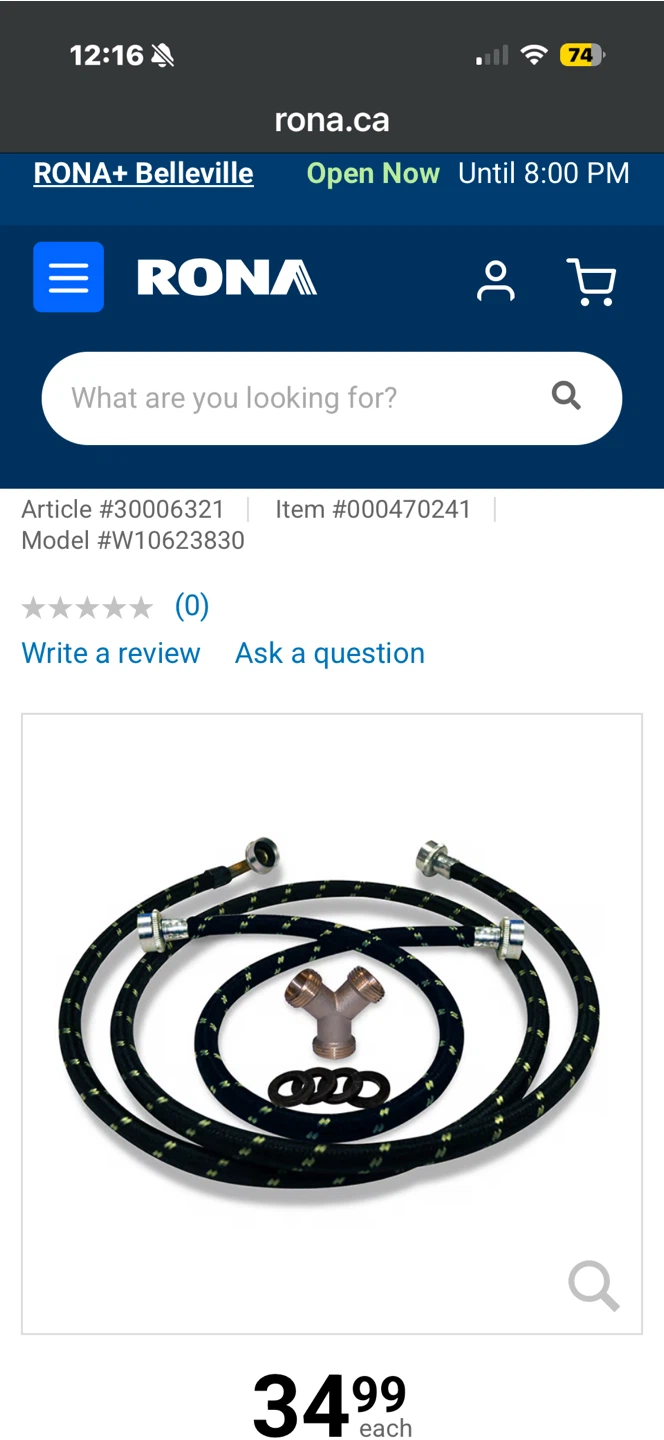 Whirlpool steam dryer kit - photo 3