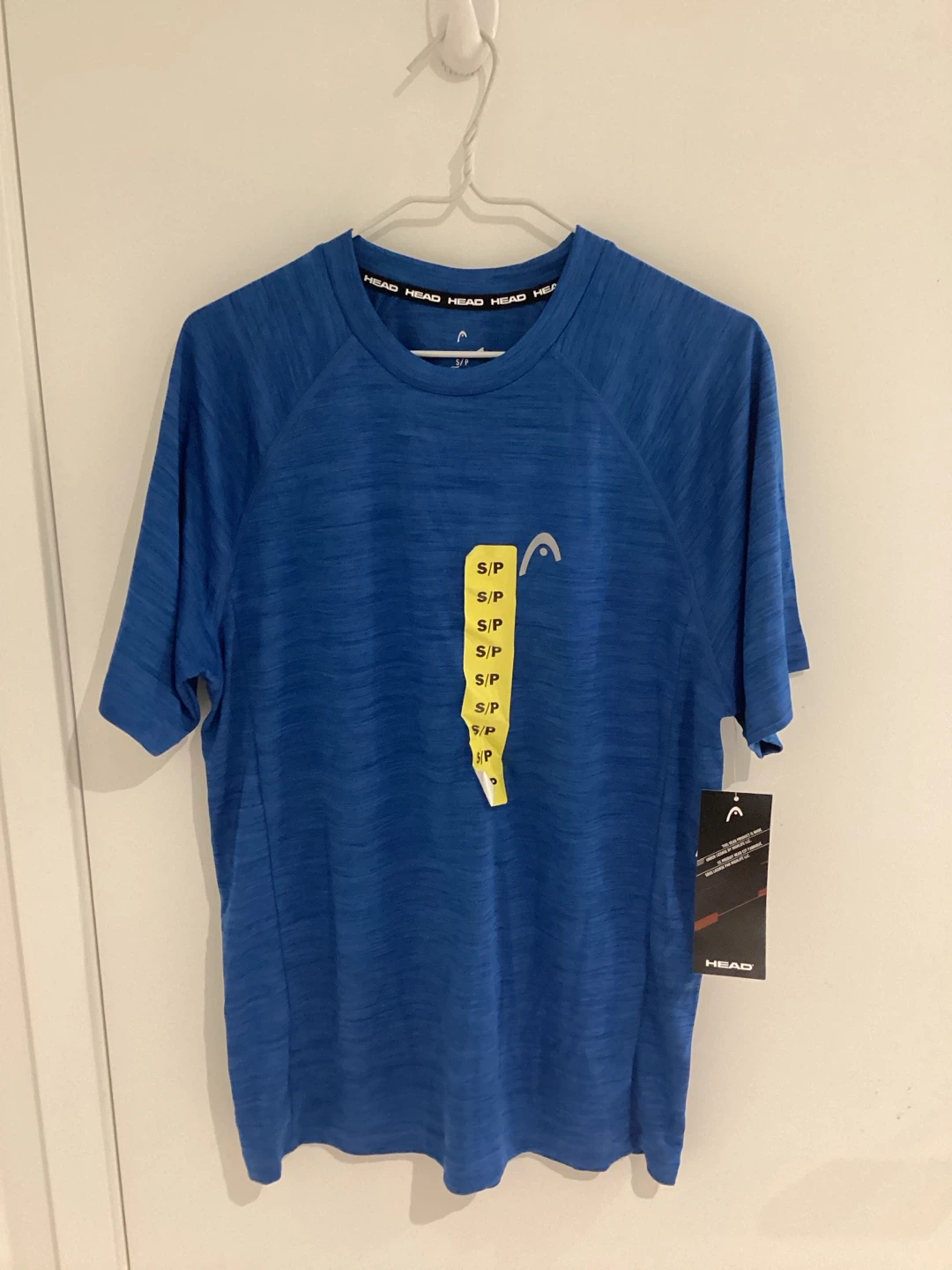 Head Athletic T-Shirt Blue Size S/P