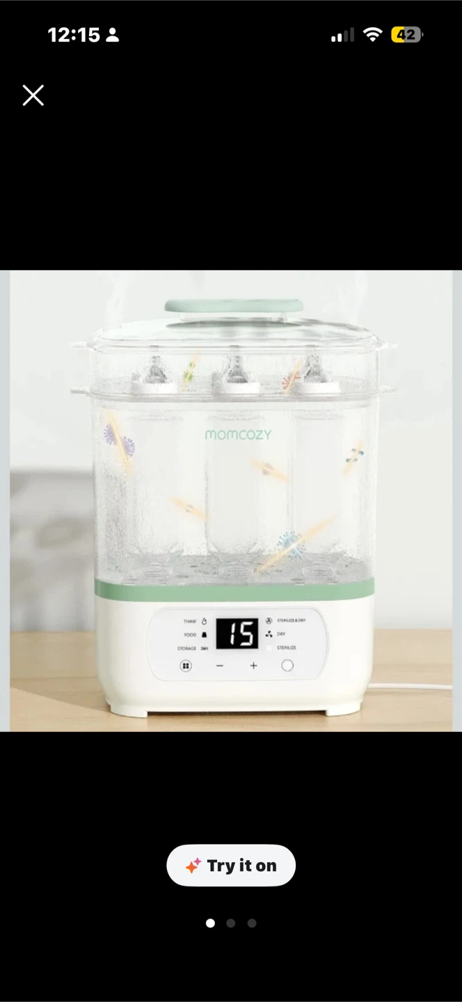 Momcozy Bottle Sterilizer & Dryer - BS02 - photo 3