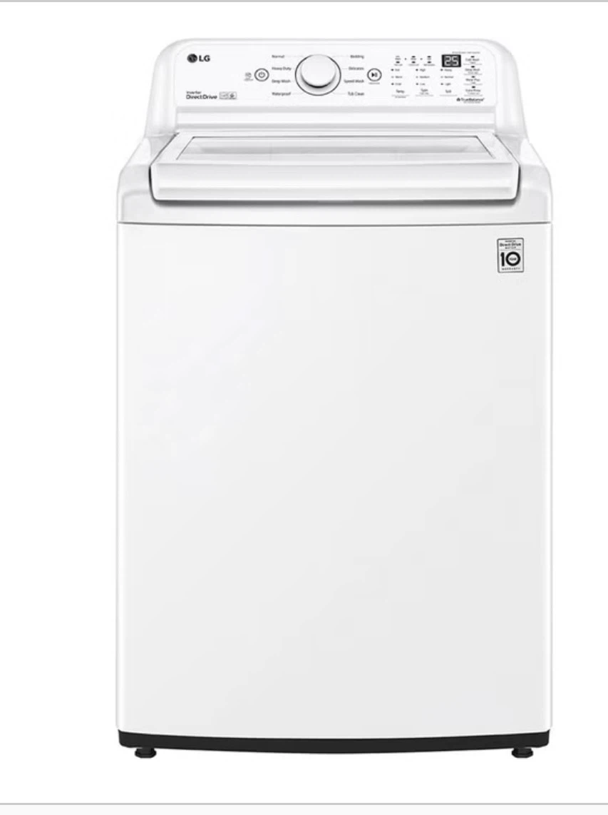 LG Top Load Washer 5.2 cu feet