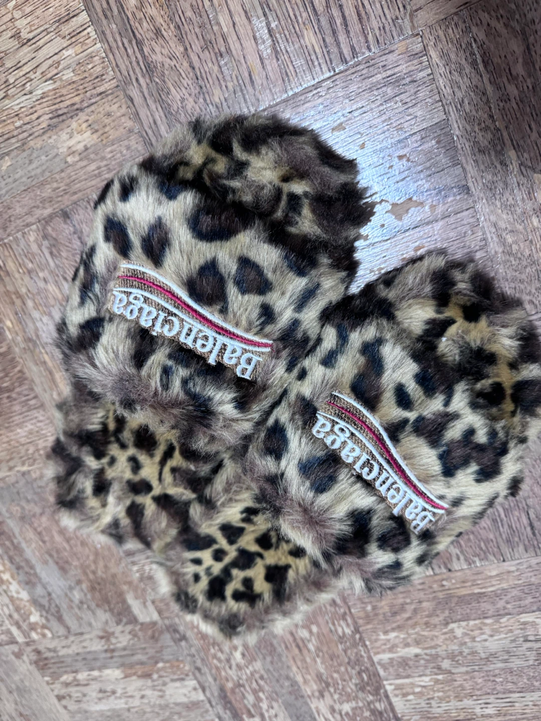 Balenciaga Fur Slides - photo 3