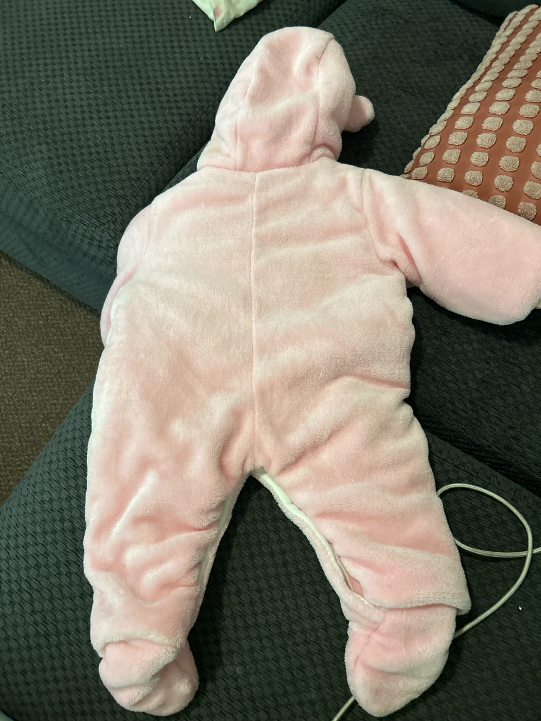 Pink Cat Baby Bunting Suit - photo 2
