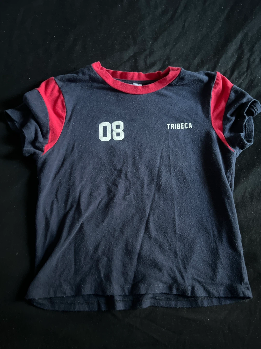 Ardene Tribeca Navy and Red T-Shirt