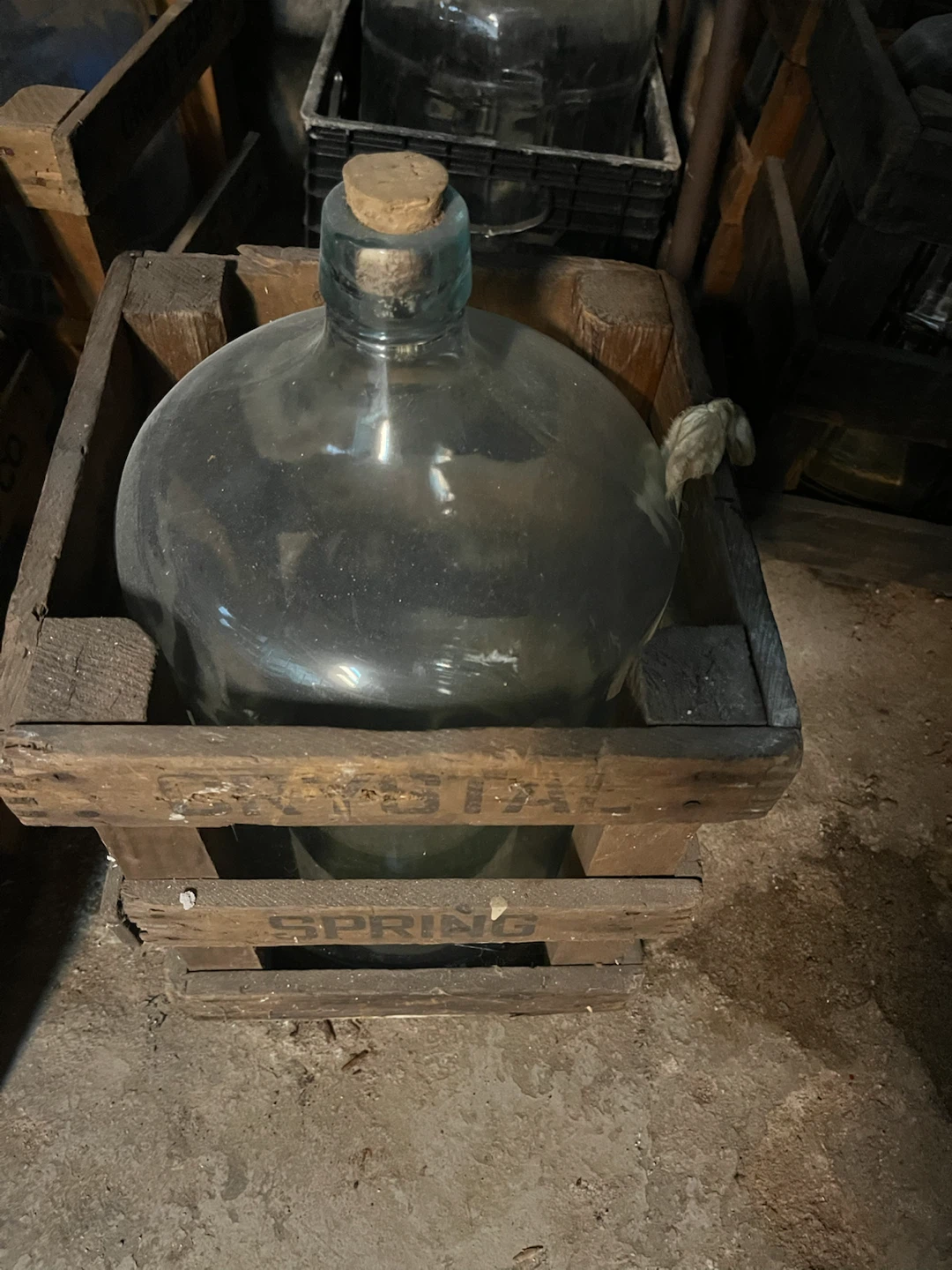 5 gallon glass jug