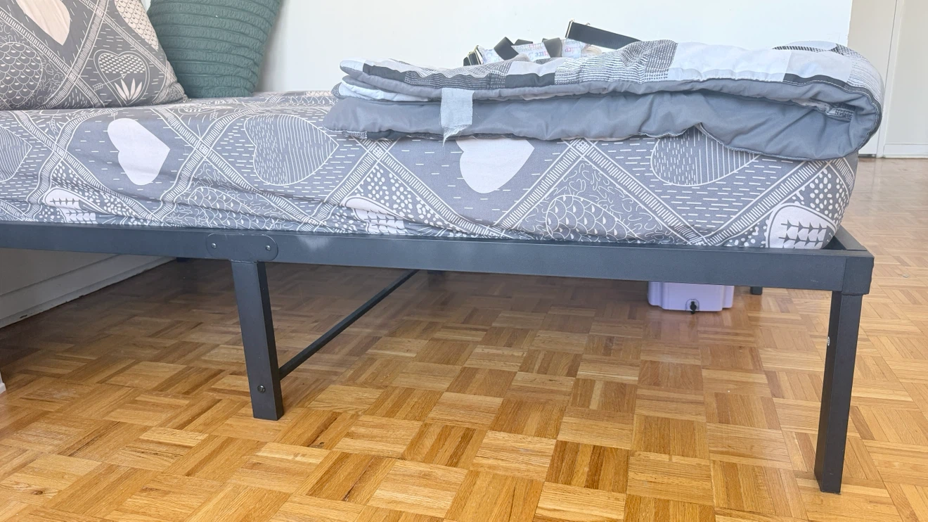 Black Metal Bed Frame