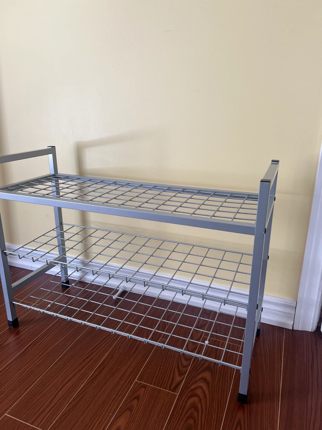 3-Tier Metal Storage Rack with Washable Mats - photo 4