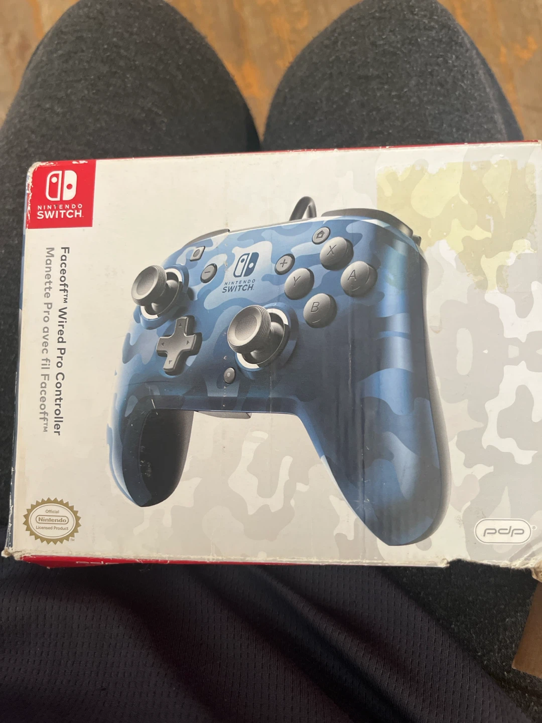 PDP Faceoff Wired Pro Controller for Nintendo Switch