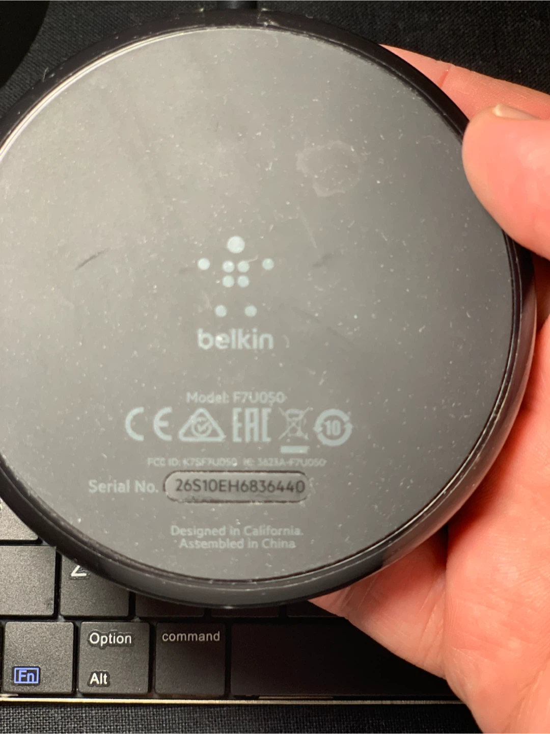 Belkin Wireless Charging Pad and GMYLE Bluetooth Keyboard - photo 5