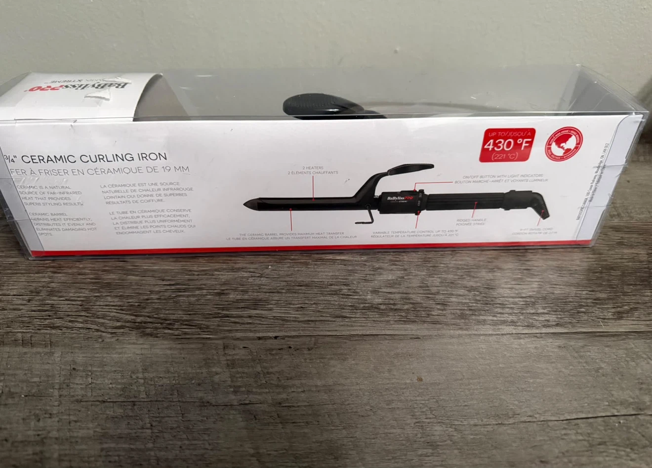 BaBylissPRO Ceramix Xtreme 3/4" Curling Iron - photo 3