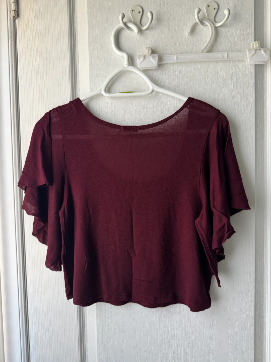 Urban Outfitters Kimchi Blue Maroon Top - M - photo 2