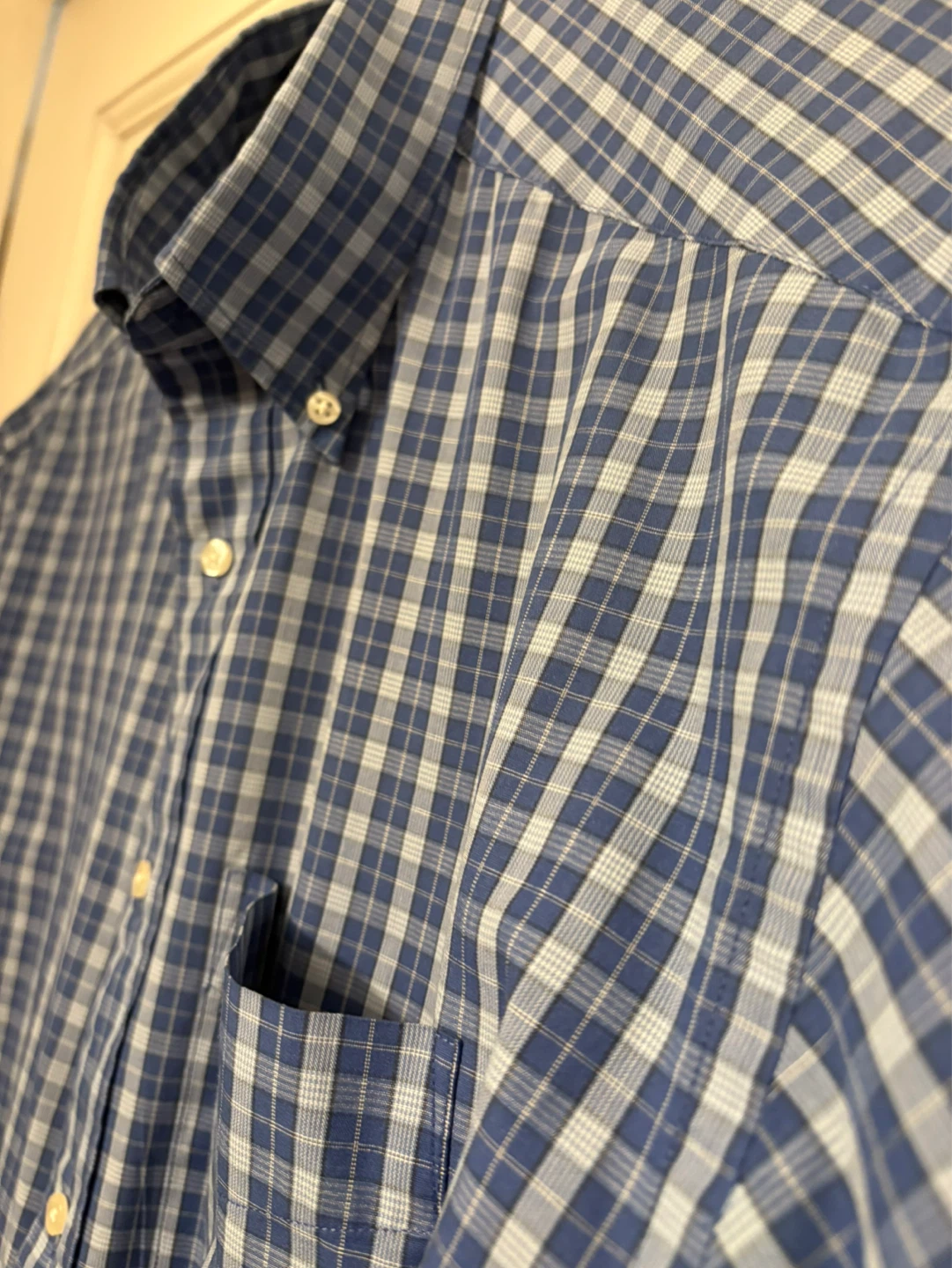 Celio Plaid Button-Down Shirt - photo 5
