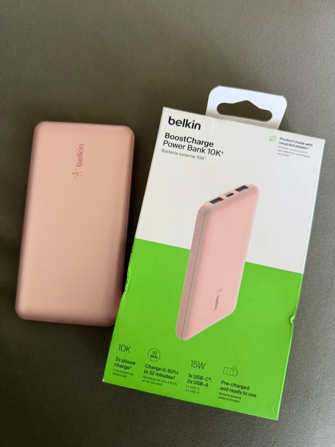 Belkin BoostCharge Power Bank 10K