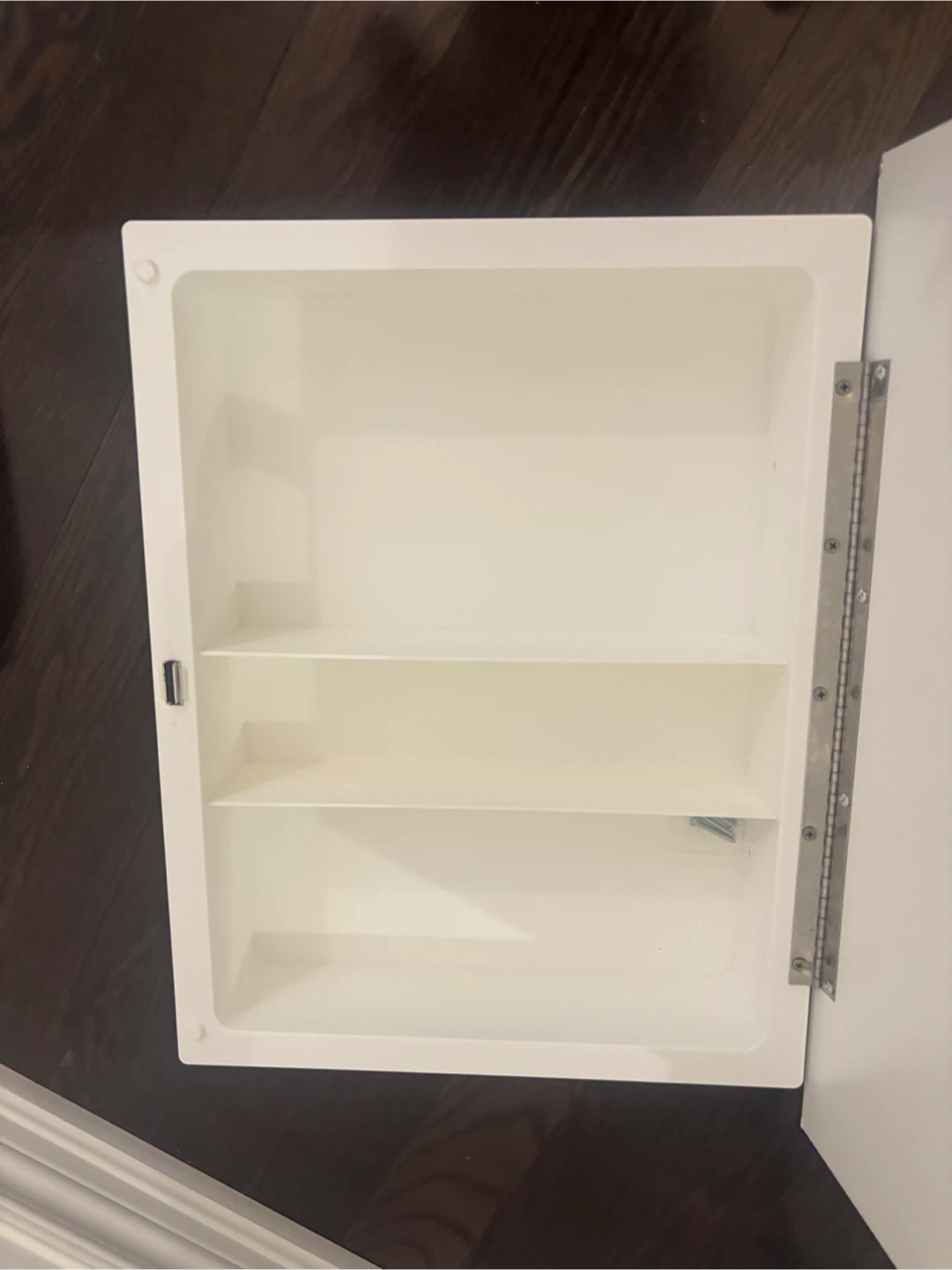 White Bathroom Medicine Cabinet - photo 2