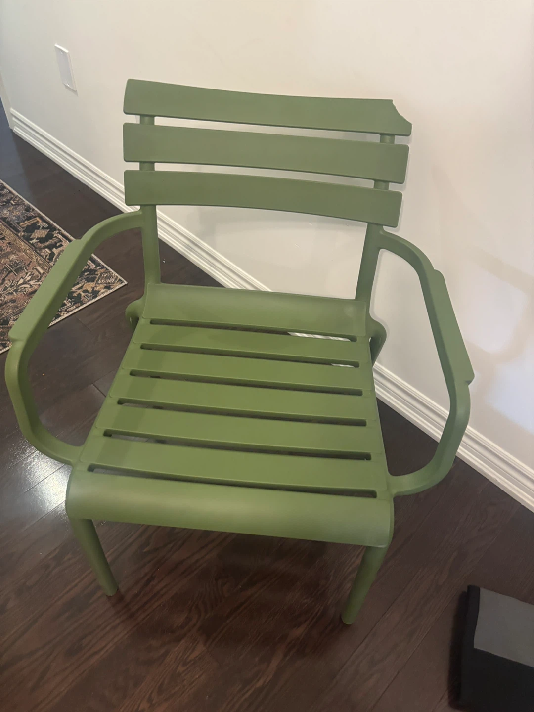 Green Outdoor Armchair