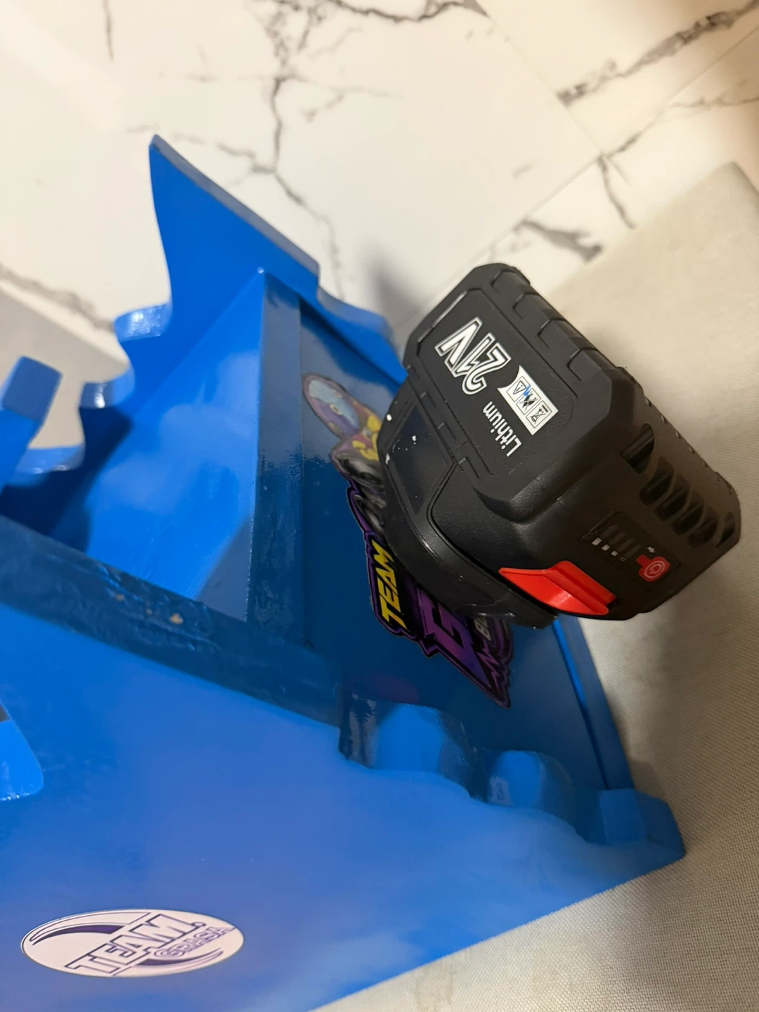Custom Blue Bluetooth Portable Speaker System - photo 5