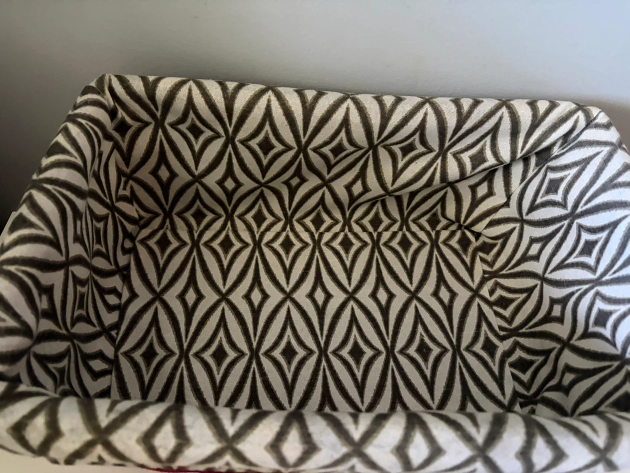 Red Woven Storage Basket - photo 2