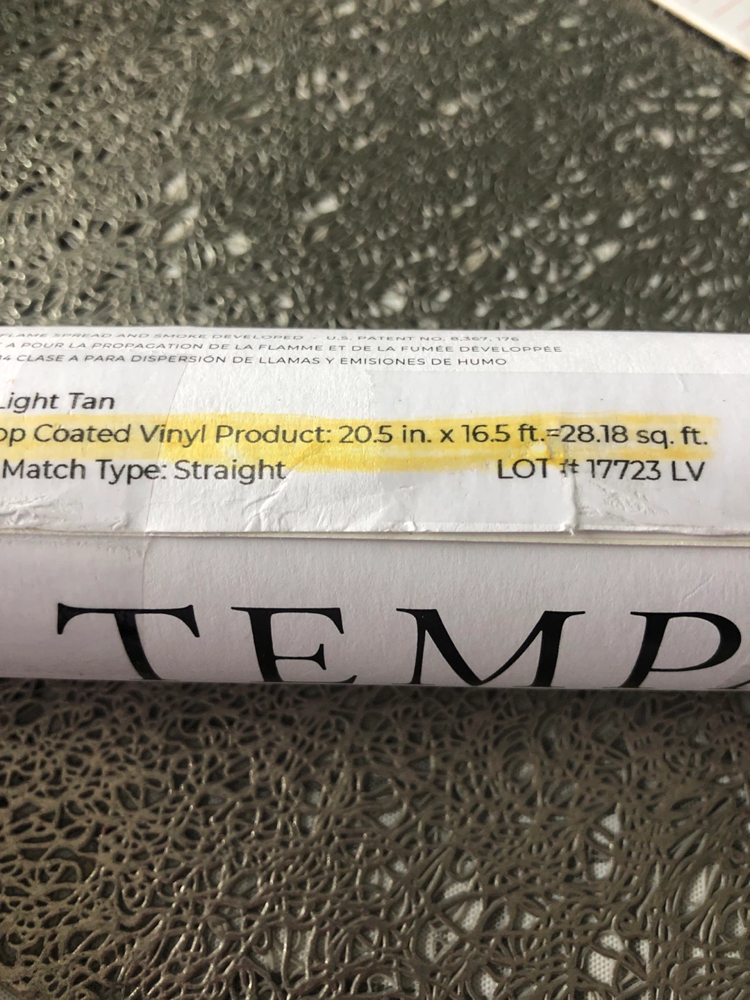 Exclusive TEMPAPER peel & stick wallpaper