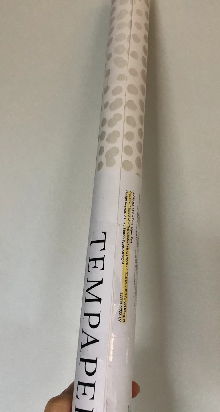 Exclusive TEMPAPER peel & stick wallpaper - photo 3