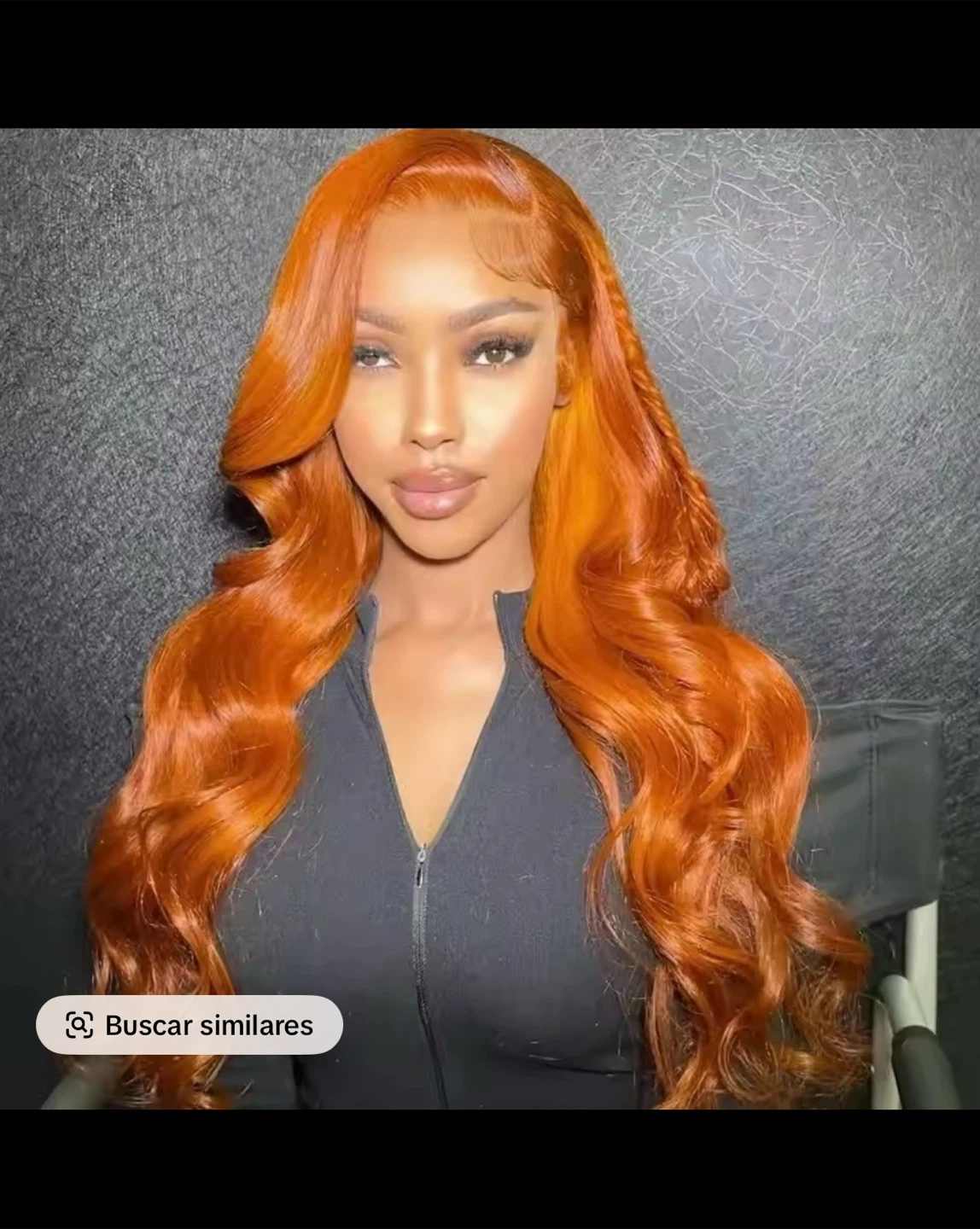 Bulls-Geogre Long Curly Lace Front Human Hair Wig