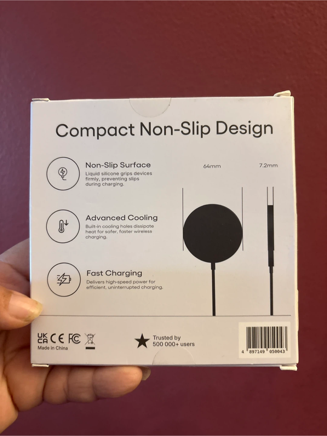 spotminders 15W Magnetic Wireless Charger - photo 2