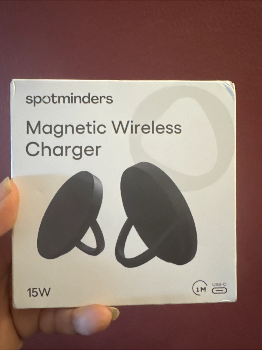 spotminders 15W Magnetic Wireless Charger - photo 4