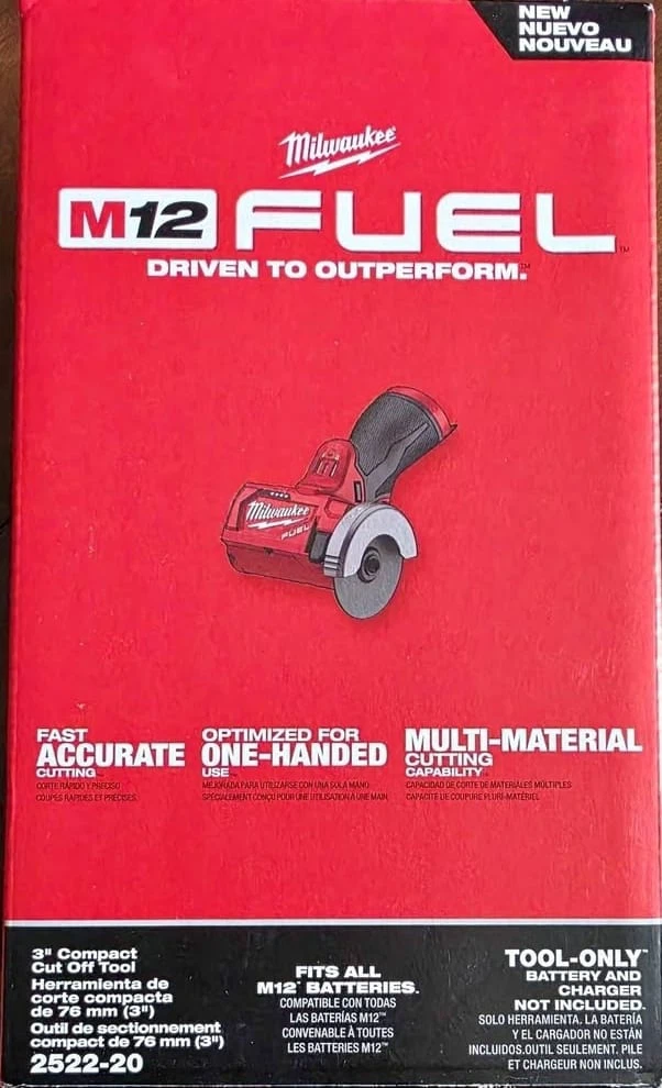 Milwaukee M12 FUEL 3" Compact Cut Off Tool 2522-20