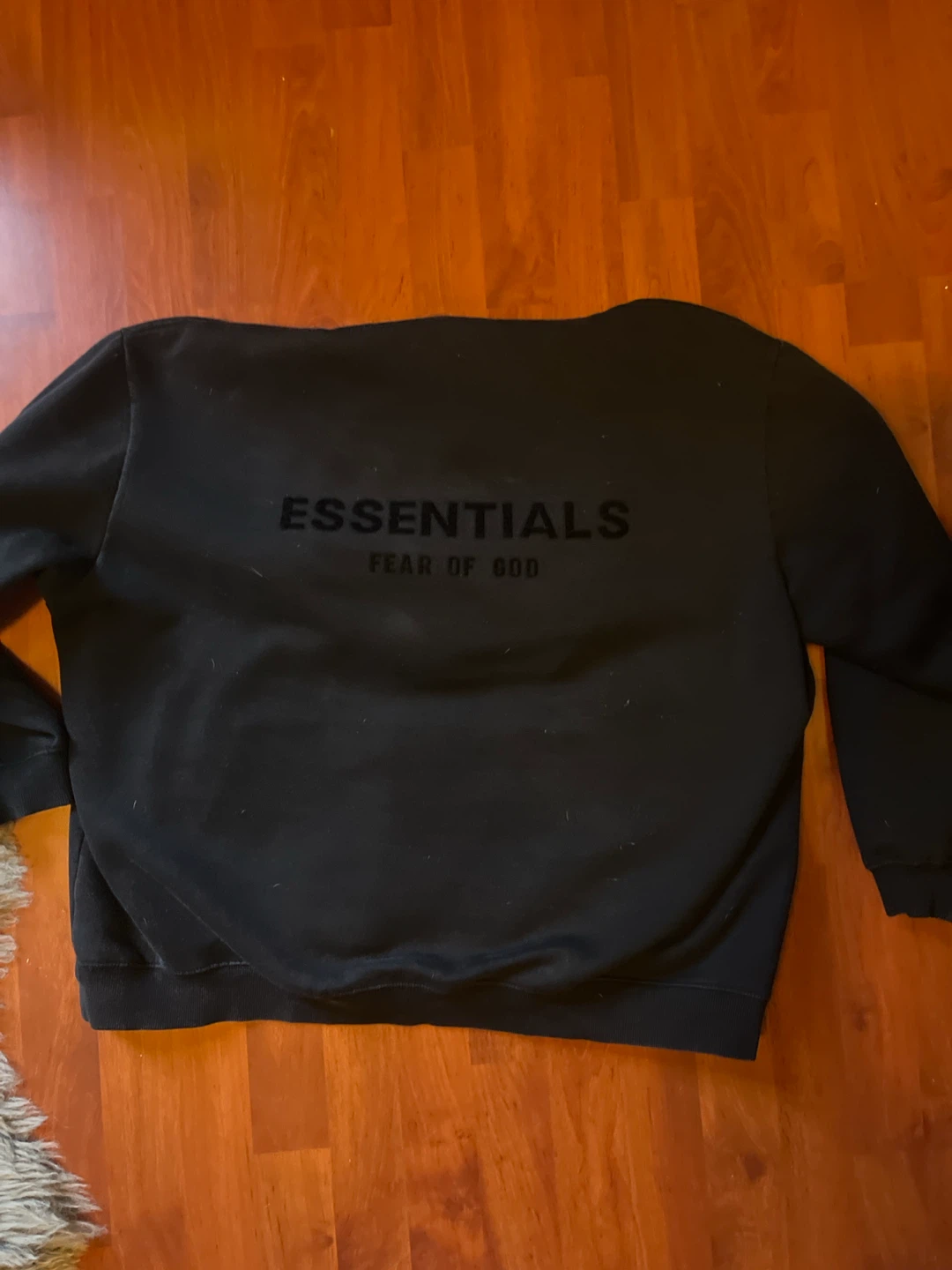 Essentials Fear of God Black Hoodie - photo 5