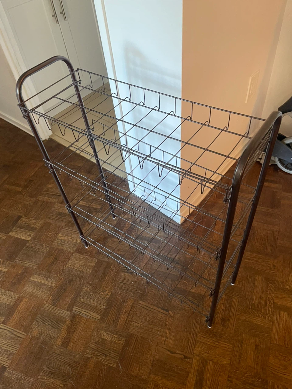 Metal Wire Mug Display Rack