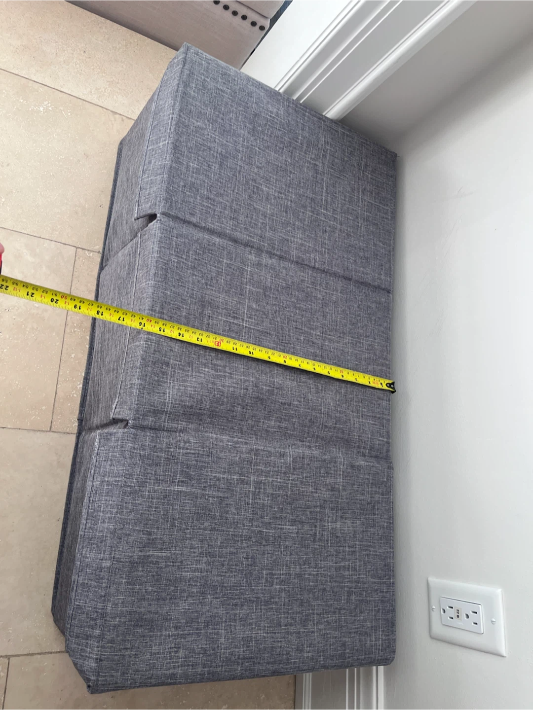 Collapsible Grey Storage bins (6) - photo 5