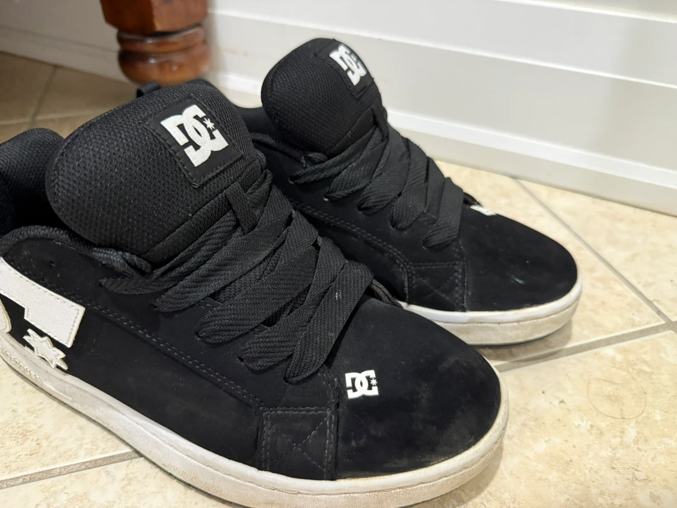 DC Shoes Black Skate Sneakers