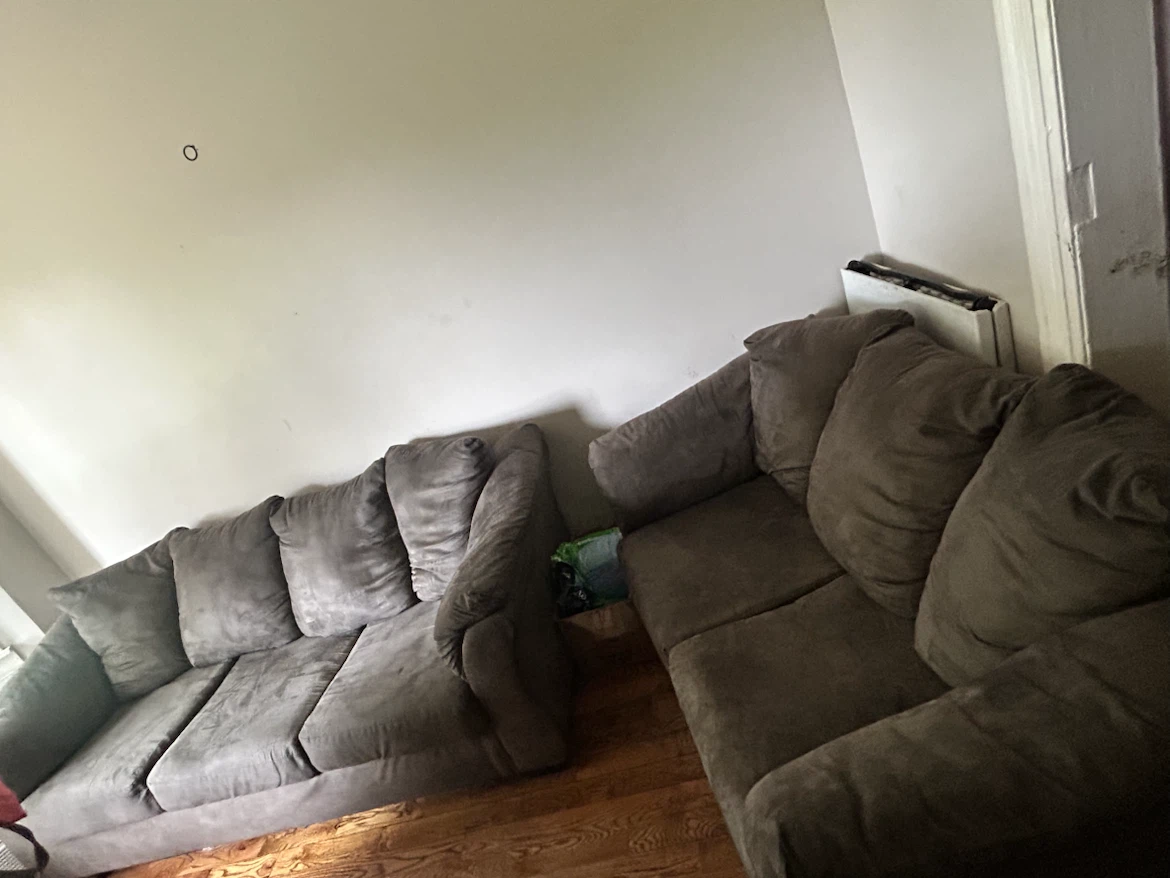 Gray Sofa and Loveseat Set - photo 2