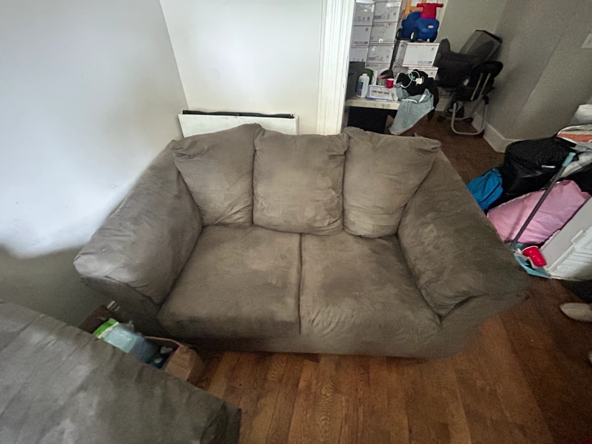 Gray Sofa and Loveseat Set - photo 5