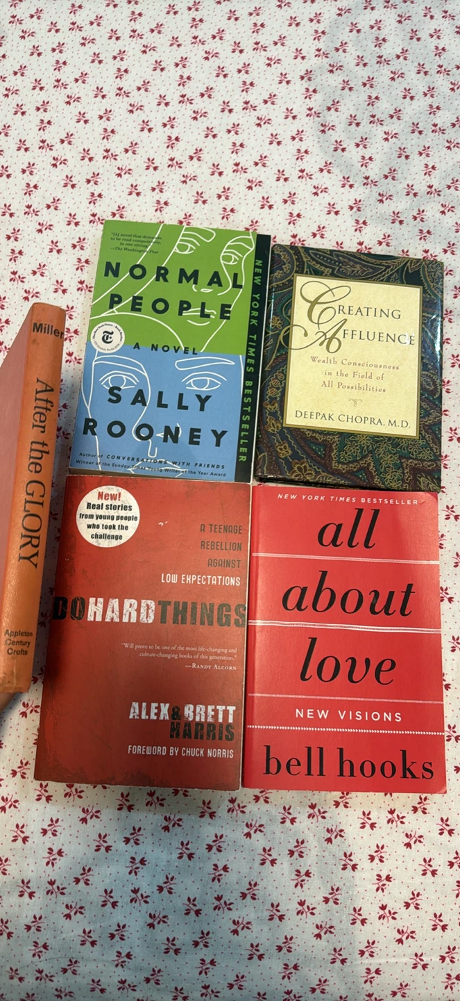 Set of 5 Assorted books-$5 for all