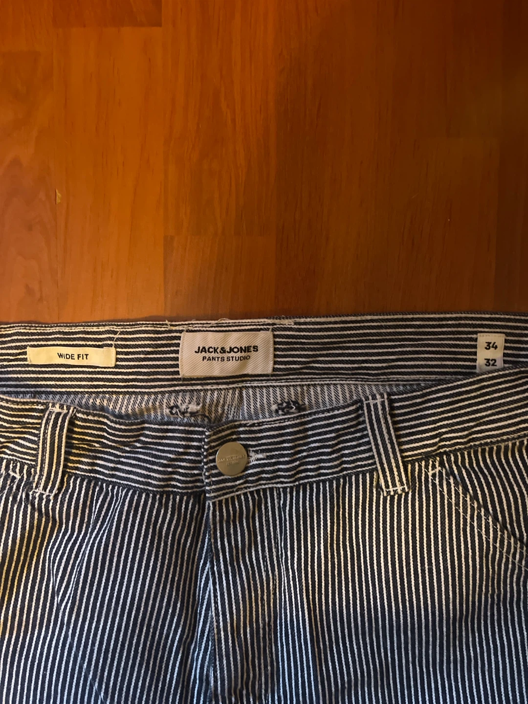 Jack & Jones Wide Fit Striped Pants - photo 2