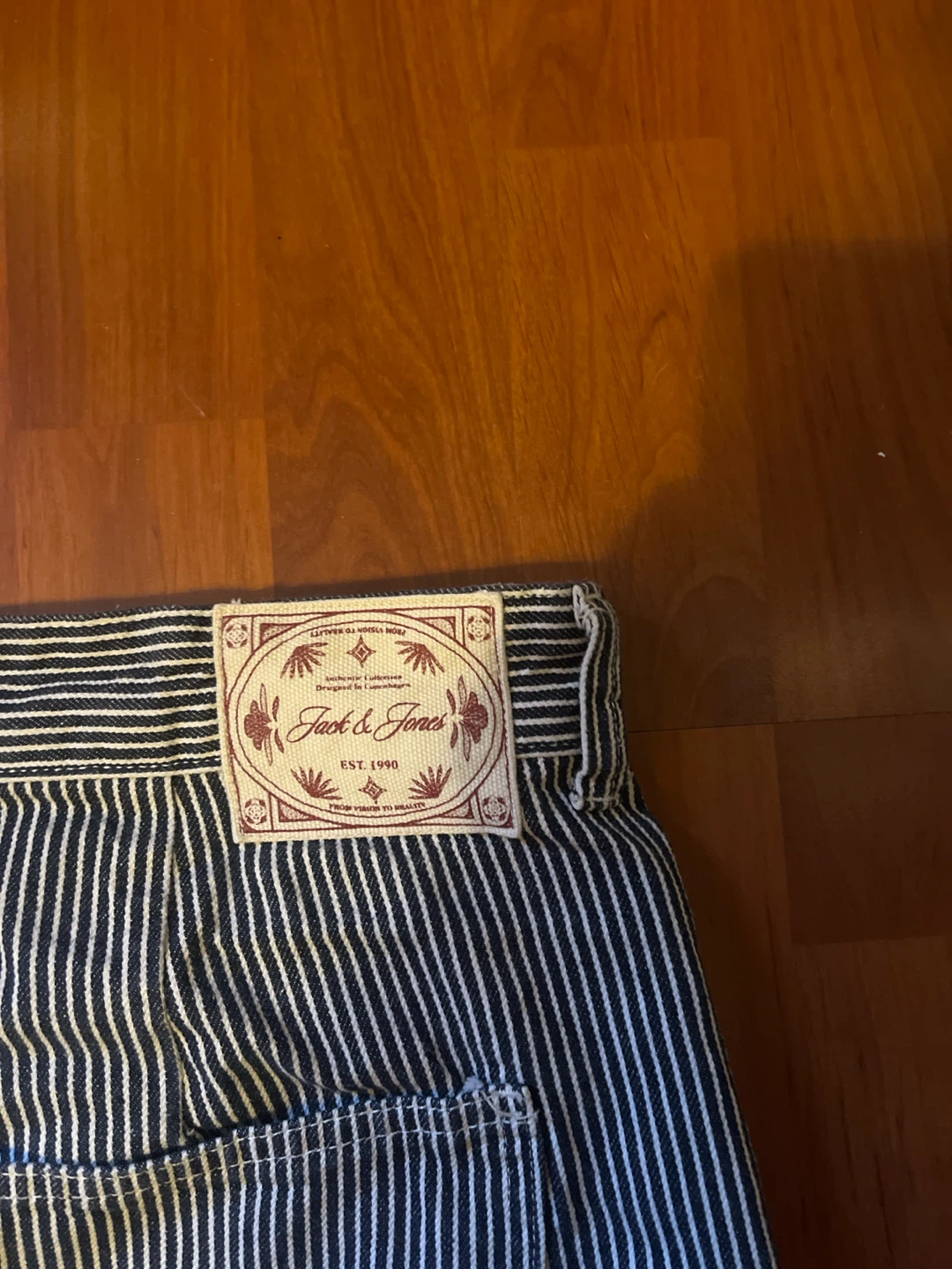 Jack & Jones Wide Fit Striped Pants - photo 4