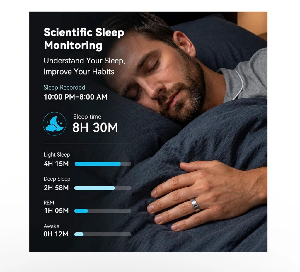 Brand new Smart Ring Health Tracker for Women & Men - photo 3