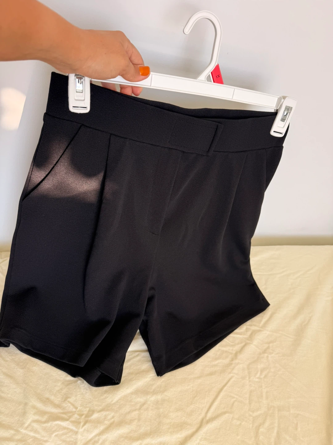 Black Tailored Shorts Size L