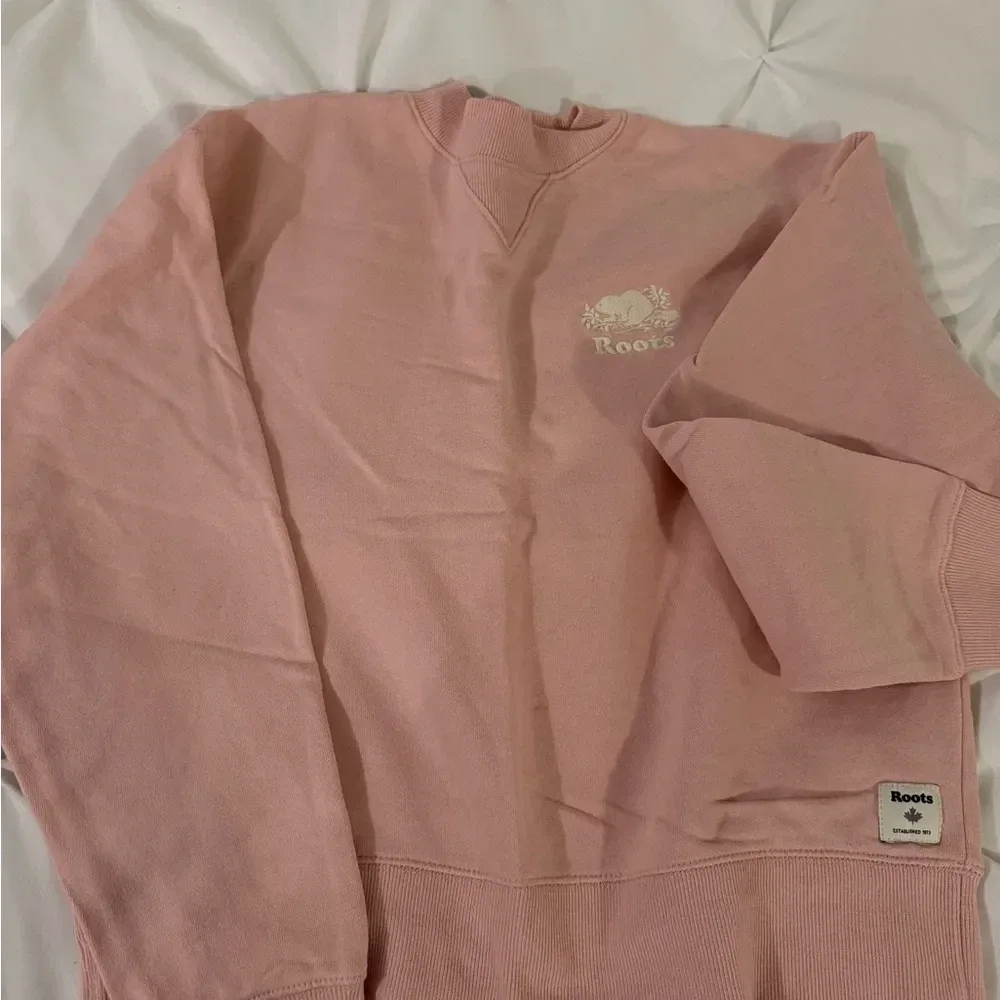Roots Pink Sweatshirt