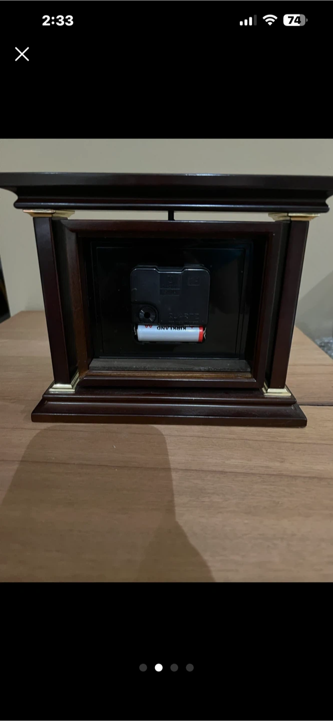 Rotating Tabletop Quartz Clock - photo 4