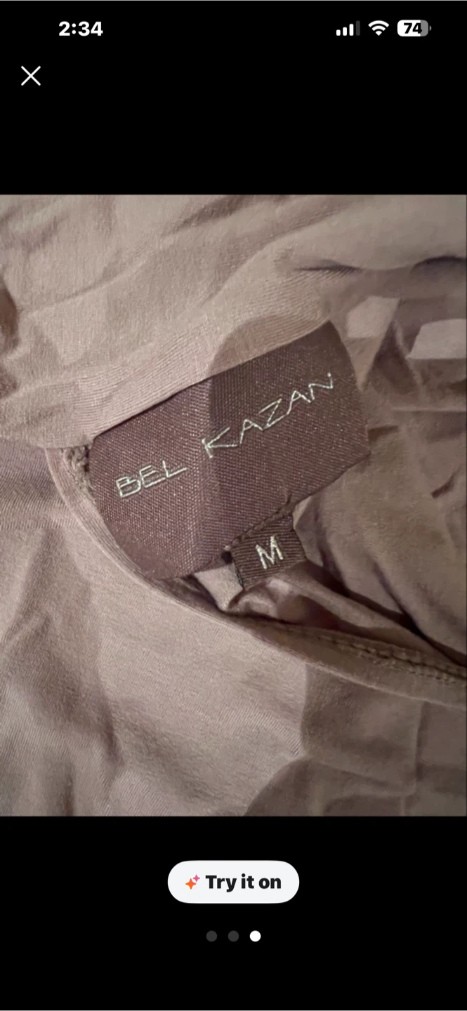 Bel Kazan Long Sleeve Mock Neck Top - photo 3